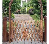 Recinzione da Giardino in Legno autoportante, cancelletto per Animali Domestici, Traliccio per Piante rampicanti, Decorazione per Prato e Balcone, Pannello Decorativo per Alberi di Natale, a