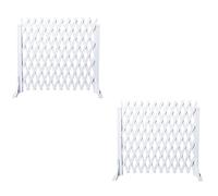 Recinzione da Giardino in Legno Estensibile - Pannelli a Traliccio retrattili, Schermo per Piante autoportante e barriera Portatile per Cani per casa e Giardino, cancello Decorativo per pati