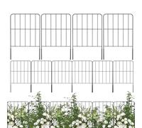 Recinzione Da Giardino - Recinzione Decorativa Da Giardino 10 Pezzi | Recinzioni Decorative | Recinzione Per aiuole Da Giardino | Recinzione Da Giardino | Recinzione Temporanea | Recinzione