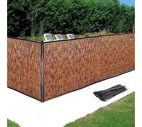 Recinzione da giardino, recinzione per piscina da 1,2 x 2 m, barriera per la privacy esterna, recinzione da giardino durevole, recinzione di sicurezza per piscine e giardini, resistente alle
