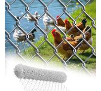 Recinzione d'acciaio galvanizzata del filo del pollo, reticolato personalizzabile del bestiame del pollame per la protezione animale del campo e del giardino