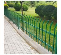 Recinzione decorativa da giardino in metallo, 100 x 60 cm, recinzione per aiuole e cortili, barriere da giardino durevoli e soluzioni paesaggistiche