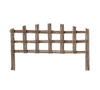 Recinzione decorativa da giardino in vimini naturale, per aiuole e animali