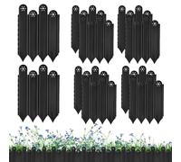 Recinzione decorativa per aiuole da giardino, 10 pezzi, per prato, terrazzo, pavimentazione, giardino, cortile, aiuole, resistente alle intemperie