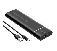 Recinzione del disco solido di NVME con il tipo di alluminio di dissipazione del calore di trasferimento veloce 10Gbps di velocità veloce connessione di C