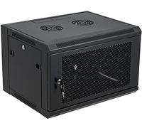 Recinzione del Governo dello scaffale della rete del supporto della parete 6U, porta ventilata, 150LB, serie Tedgetal SE