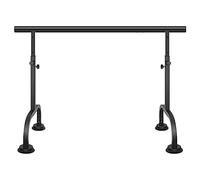 Recinzione di Balletto per casa, Barra da Balletto Orizzontale Regolabile e Rimovibile con Ampia Base for Yoga e Stretching Multicolore(Black)