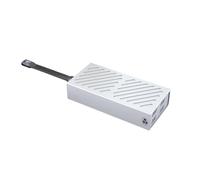 Recinzione di facile installazione con interfacce USB 40Gbps Custodia in alluminio per dischi rigidi esterni PCIe 2280 M Key