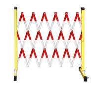 Recinzione Di Sicurezza Espandibile, Recinzione Di Sicurezza Facilmente Assemblabile Con Rotelle, For Garage Di Controllo Del Traffico Di Ascensori Da Cantiere(Color1,300cm)