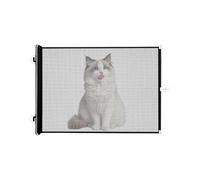 Recinzione Di Sicurezza per Animali Domestici - Cancelli per Cani in Rete Regolabili Porte Corridoi, Barriera per Animali Portatile Gatti Cuccioli, Divisorio Di Facile Installazione Casa Appartamento