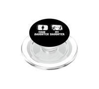 Recinzione divertente per figlia e fratello PopSockets PopGrip per MagSafe