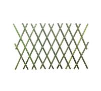 Recinzione espandibile in bambù per piante rampicanti, recinzione a fisarmonica da giardino, senza scavare all'aperto, perfetta per la decorazione della casa e del giardino (40 x 200 cm)