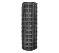 Recinzione europea in acciaio, 25 x 1,2 m, grigio, chiusura stabile per giardino, cantieri e industriali, resistente alle intemperie e durevole, facile da montare