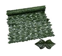 Recinzione finta per la privacy, espandibile, per esterni, siepe verde, in plastica verde, pannelli di vite, copertura per cancelli, giardino, cortile, balcone (157,5 x 100,1 cm) VGy483 (B, 50 x 50 x