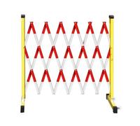 Recinzione for traffico industriale, recinzione isolante portatile regolabile, adatta for il controllo della folla, l'isolamento cantieri edili garanzia sicurezza 'area lavoro(Color-2,500CM/16.4FT)