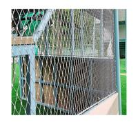 Recinzione in acciaio inox per la casa, Securi, protezione industriale, edifici, impianti sportivi sicuri, trasporti (7 m x 2,4 m)