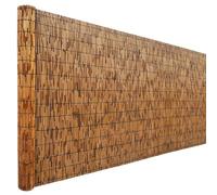 Recinzione in bambù naturale ecologico - Paravento da giardino per esterni regolabile in altezza 50170 cm perfetto per cortili e cortili - Elegante soluzione per la privacy del giardino.