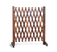 Recinzione In Legno Estesa, Recinzione Da Giardino Portatile, Pannello Indipendente Per Esterni, Utilizzata Come Recinzione Per Animali Domestici/Decorazione Rete Da Giardino/H90*L200Cm Stabilize