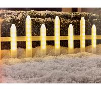 Recinzione luminosa a LED per albero di Natale decorazione natalizia luce calda