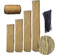 Recinzione naturale da giardino per balcone e patio, 3 1,4 m di altezza, paralume decorativo per gallerie e ristoranti e hotel, 140 x 1000 cm