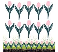 Recinzione per aiuole, bordo decorativo da giardino, pannelli di confine ad incastro, materiale resistente alle intemperie, design di facile installazione, per giardini sul retro e parchi