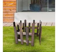 Recinzione per bordi paesaggistici Robusta staccionata per aiuole di alberi