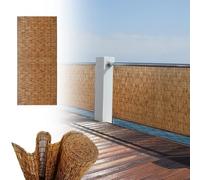 Recinzione per la privacy in bambù, per giardino, patio, ristorante, hotel, 60 x 900 cm, recinzione naturale per una maggiore privacy e decorazione all'aperto