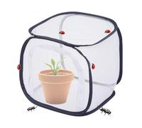 Recinzione per piante a rete, rete protettiva per piante, a penetrazione leggera, gabbia pieghevole da giardino per balcone, davanzale, verdure, serra, frutteti, frutteti