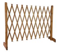 Recinzione Recinto Cani Legno Cancello Divisorio Regolabile 117cm Pieghevole