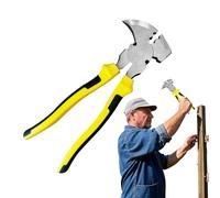 Recinzione Recinzione Heavy Duty- Cutter morsetto di recinzione | Strumenti di pinze per estrarre le unghie | Utensili manuali multifunzionali robusti | clip tiratore per la costruzione