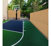 Recinzione resistente beige - 10,1 x 50 m telo parasole con occhielli, perfetta copertura esterna per giardino, cortile, portico e protezione solare da parete.