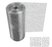 Recinzione Rete Metallica Elettrosaldata H 0.5 x 10MT Maglia 63x63mm Antiruggine