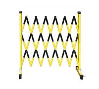 Recinzione Retrattile For Il Traffico, Barriera Isolante In FRP Industriale, Cancello Di Sicurezza Mobile Giallo E Nero, For Eventi Aziendali(Color2,200x120cm)