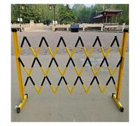 Recinzione Retrattile For Il Traffico, Barriera Pieghevole Di Sicurezza For Cantieri Con Rotelle, For Esterni, For Garage For Stradali(Color2,500x120cm)