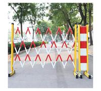 Recinzione Retrattile For Il Traffico, Barriera Pieghevole Di Sicurezza For Cantieri Con Rotelle, For Esterni, For Garage For Stradali(Color1,700x120cm)