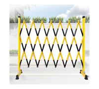 Recinzione Retrattile For Il Traffico, Recinzione For Esterni, Cancello Di Sicurezza Mobile Giallo E Nero, For Eventi, Aziende, Lavori Stradali(350x120cm)