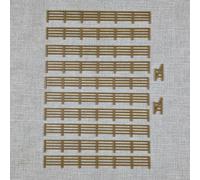 Recinzione Ringhiere Oo Ho Nuovo 10 Confezione Tutti Colori Scala 1:76 Modelli