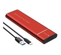 Recinzione solida del disco con il tipo di alluminio di dissipazione del calore di trasferimento veloce 5Gbps di velocità veloce connessione di C