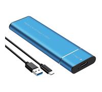 Recinzione solida del disco con il tipo di alluminio di dissipazione del calore di trasferimento veloce 5Gbps di velocità veloce connessione di C