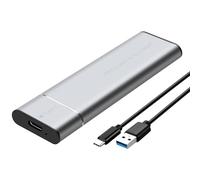 Recinzione solida del disco con il tipo di alluminio di dissipazione del calore di trasferimento veloce 5Gbps di velocità veloce connessione di C