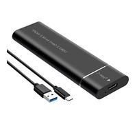 Recinzione solida del disco con il tipo di alluminio di dissipazione del calore di trasferimento veloce 5Gbps di velocità veloce connessione di C