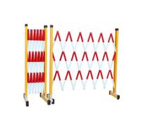 Recinzione stradale espandibile con base in gomma stabile, adatta for recinzioni di sicurezza in edilizia e controllo del traffico(Color-2,900CM/29.5FT)