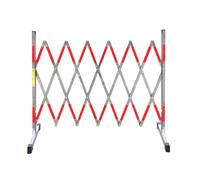 Recinzione stradale espandibile, recinzione in acciaio inossidabile, buona stabilità, adatta for l'edilizia e il controllo del traffico(800CM/26.2FT)