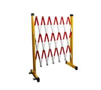 Recinzione stradale espandibile, recinzione telescopica in fibra di vetro, avviso altamente visibile, adatta for il controllo temporaneo del traffico e la chiusura di aree(200CM/6.5FT)