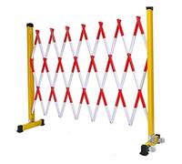 Recinzione Stradale Retrattile, Barriera Di Sicurezza Pieghevole For Impieghi Gravosi Con Ruote, Cancello Di Sicurezza Pieghevole, For Il Controllo Del Traffico E Della Folla(Color2,100cm)