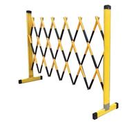 Recinzione Stradale Retrattile, Barriera Di Sicurezza Pieghevole For Impieghi Gravosi Con Ruote, Cancello Di Sicurezza Pieghevole, For Il Controllo Del Traffico E Della Folla(Color1,150cm)