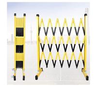 Recinzione Stradale Retrattile, Ruote Laterali Mobili, Recinzione Mobile Espandibile, Fissaggio A Vite, Di Sicurezza Pieghevole, For Scuole(500x120cm)