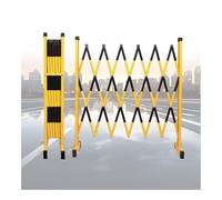 Recinzione Telescopica For Il Traffico Con Ruote, Recinzione For Cantieri Con Isolamento Elettrico, Cancello Mobile For Vialetti, Protezione Flessibile For Il Controllo Della Folla(Black,400cm/13.1FT)