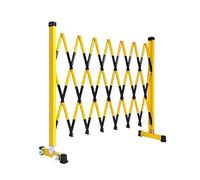 Recinzione Telescopica For Traffico Da 13,1 Piedi, Cancello Di Sicurezza Mobile Con Ruote, Protezione Flessibile For Il Controllo Della Folla, For Area Di Costruzione(150cm/4.9FT)