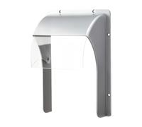 Recinzione trasparente resistente alle intemperie in ABS con design di apertura scorrevole, installazione semplice per accesso alla porta di riconoscimento facciale da 10 pollici Copertura di